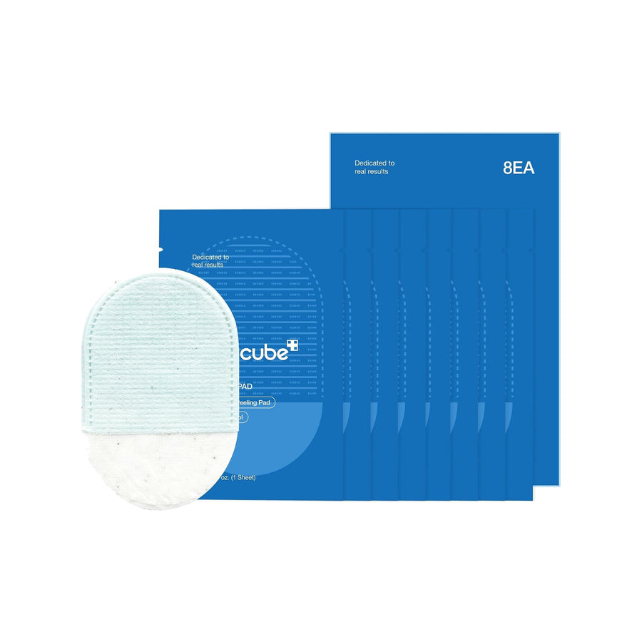 Medicube Zero Pore Peeling Pads, 8 Pads – Dual-Sided AHA Exfoliating Pads
