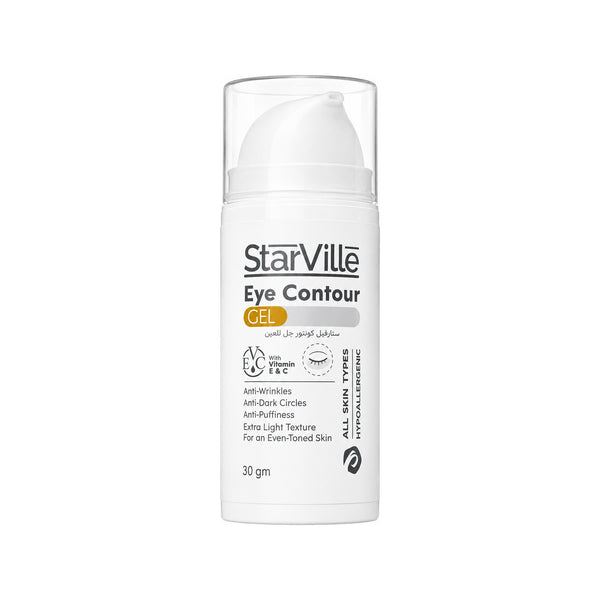 Starville Eye Contour Gel 30g | Under Eye Gel for Dark Circles & Puffiness