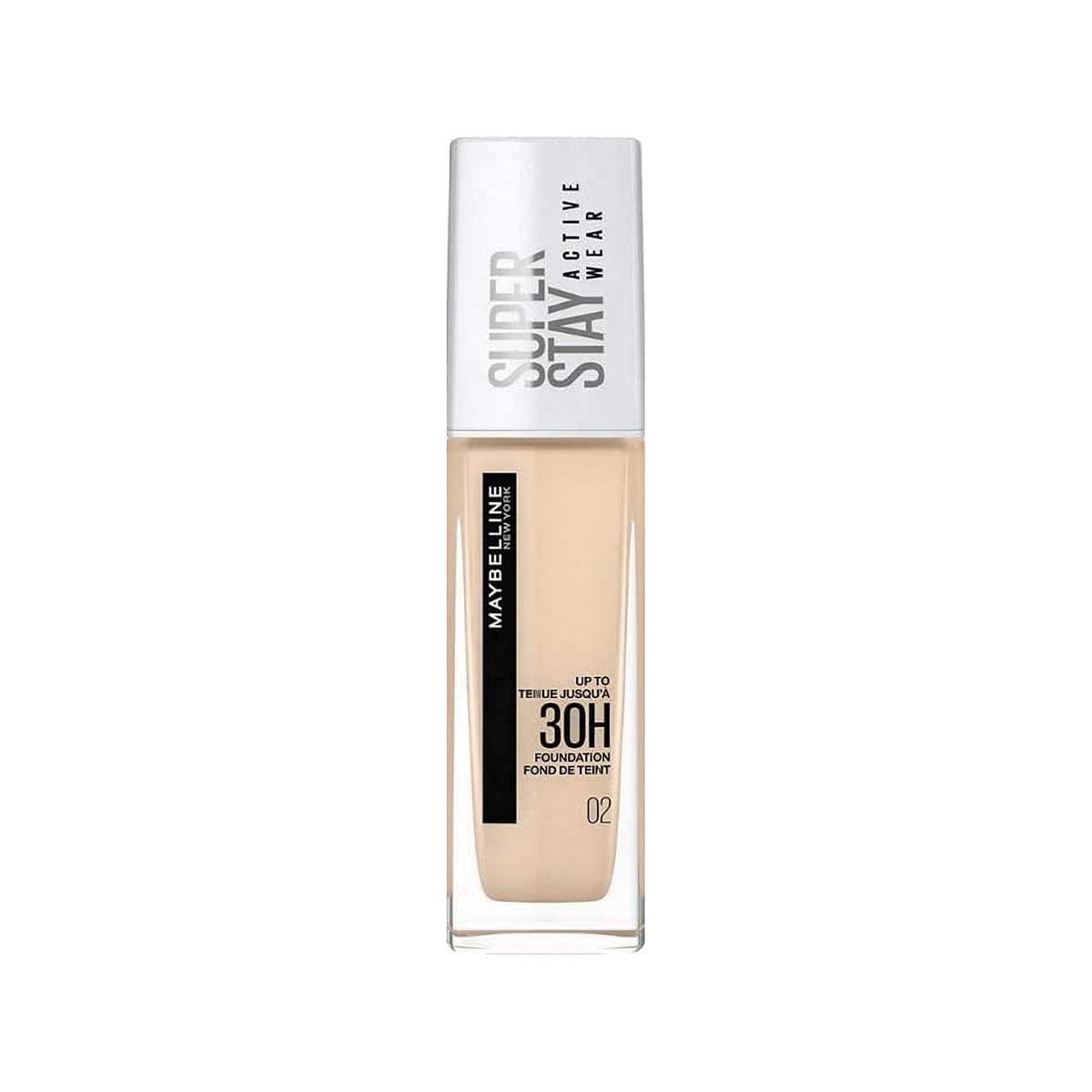 Maybelline SuperStay Active Wear 30HR Foundation - 02 Naked Ivory