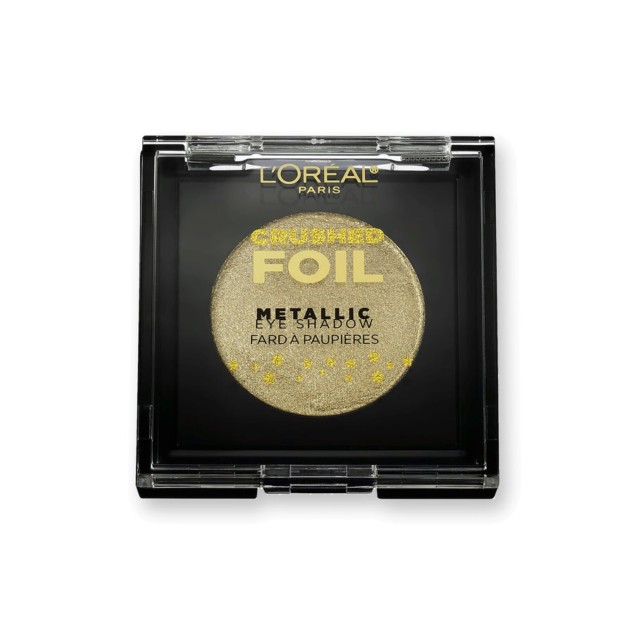 L'Oréal Paris Crushed Foil Metallic Eyeshadow - 21 Gilded Gold