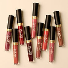 Max Factor Lipfinity Velvet Matte Lipstick in 090 Red Allure with a lightweight, long-lasting velvet matte formula in a bold red shade.