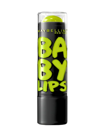 Maybelline Baby Lips Electro Moisturising Lip Balm in Minty Sheer with a hydrating formula, sheer finish, and refreshing mint-inspired feel.