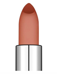 Maybelline Color Sensational Matte Nude Lipstick in shade 986 Melted Chocolate with a rich chocolate brown matte finish in sleek lipstick packaging.