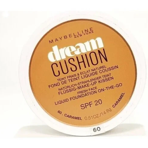 Maybelline Dream Cushion Liquid Foundation - 60 Caramel