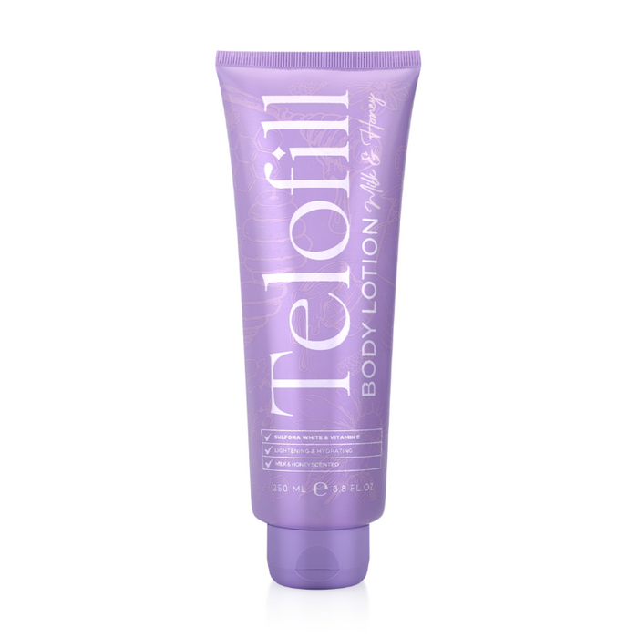 Telofill Milk & Honey Body Lotion 250ml | Moisturizing & Brightening Body Lotion