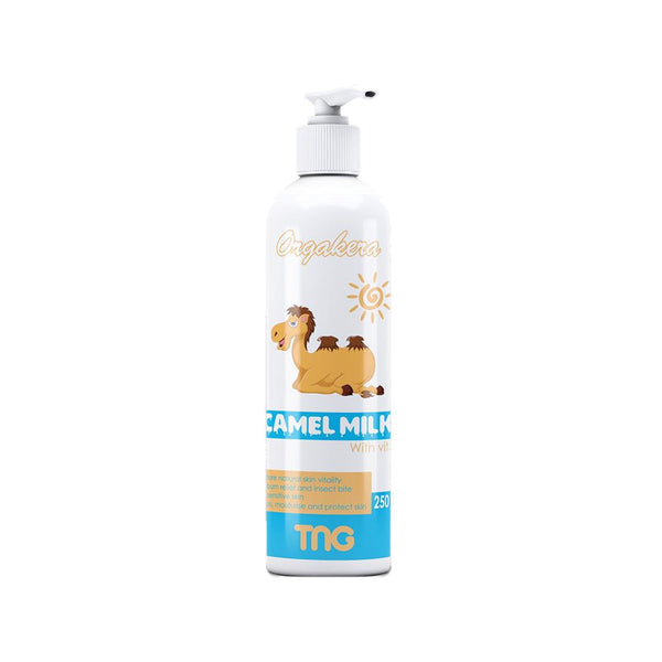 Orgakera Camel Milk Lotion 250ml – Nourishing & Moisturizing Body Lotion