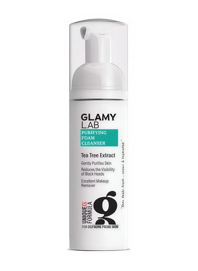 Glamy Lab Purifying Cleanser Foam 150ml with Salicylic Acid and Tea Tree Oil