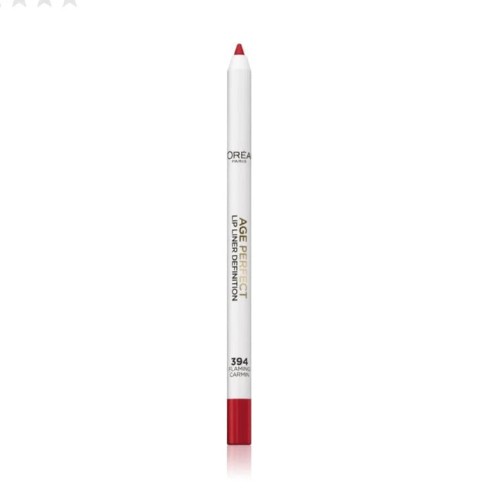 L'Oréal Paris Age Perfect Anti-Feathering Lip Liner 394 Flaming Carmin