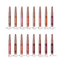L'Oréal Paris Infallible Lip Crayon in 108 Hot Apricot delivering bold pigment with comfortable all-day wear.