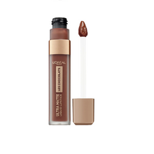 L'Oréal Ultra Matte Liquid Lipstick Les Chocolates 866 Truffa Mania featuring a lightweight formula with long-lasting matte color.