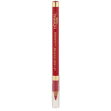 L'Oréal Paris Color Riche Lip Liner Couture in shade 461 Scarlet Rouge displayed as a lip pencil, featuring a richly pigmented formula for precise lip definition.