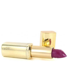L'Oréal Paris Color Riche Starlight Lipstick in shade 488 Close At Night displayed in its lipstick bullet, featuring a richly pigmented lipstick with a luminous shimmer finish.