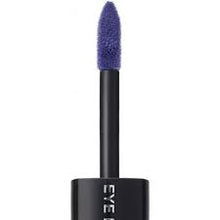 Close-up of L'Oréal Paris Eye Paint in 301 Infinite Purple showcasing its creamy texture and vibrant color payoff for smooth, even eye makeup application.