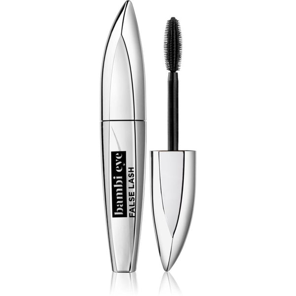 L'Oréal Paris False Lash Bambi Eye Mascara Black 9ml with a volumizing, lengthening, and curling false lash effect.