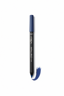 L'Oréal Paris Infaillible Longwear Lip Liner in shade 109 Blue Blood displayed as a lip pencil, featuring a richly pigmented formula for precise lip definition.