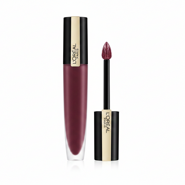 L'Oréal Paris Rouge Signature Matte Liquid Lipstick in shade 103 I Enjoy with rich color and a lightweight matte finish.