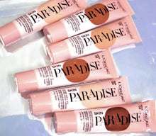 L'Oréal Paris Skin Paradise Tinted Moisturiser in shade 02 Deep shown with the cap open, highlighting the easy-to-use tube and lightweight tinted formula.