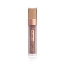 L'Oréal Ultra Matte Liquid Lipstick Les Chocolates in shade 858 Oh My Choc! with rich chocolate brown color and a velvety matte finish.