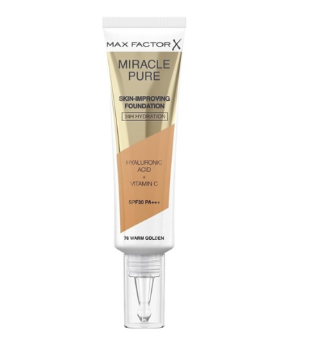 Max Factor Miracle Pure Foundation 076 Warm Golden.