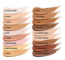 Maybelline Instant Anti-Age Eraser Concealer in 149 Deep Bronze providing smooth, full coverage with a lightweight, crease-resistant feel.