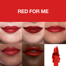 Maybelline Color Sensational Matte Lipstick in shade 382 Red For Me with a highly pigmented formula and velvety matte finish.