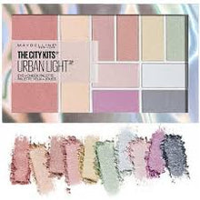 Maybelline The City Kits Urban Lights Eye & Cheek Palette with a versatile collection of shimmering and matte shades for eyes and cheeks.