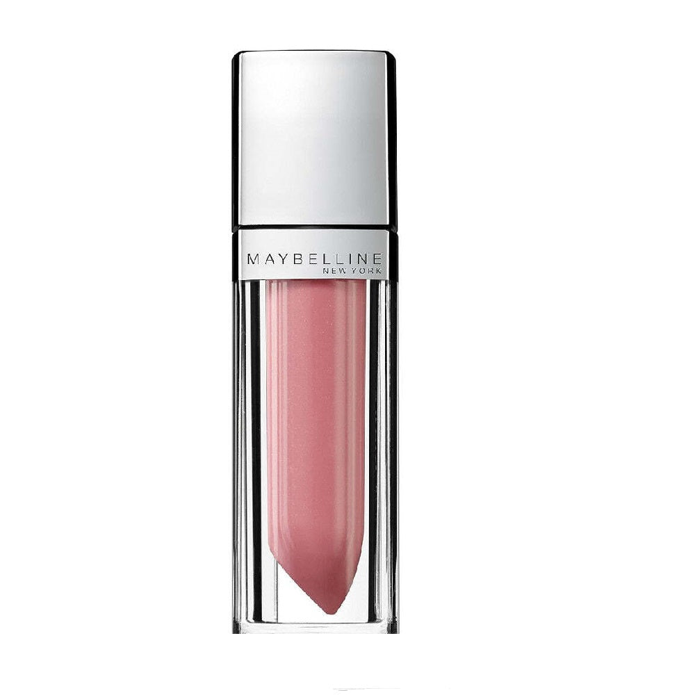 Maybelline Color Sensational Elixir Lip Gloss in shade 105 Petal Plush with a hydrating formula and a high-shine, non-sticky finish.