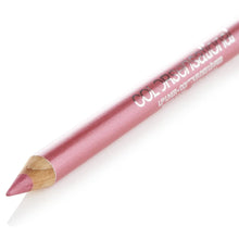 Maybelline Color Sensational Lip Liner in shade 150 Stellar Pink shown with the pencil tip exposed, highlighting its creamy formula and precise application.