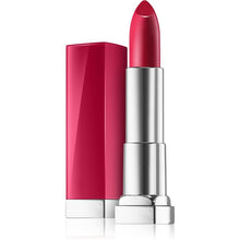 Maybelline Color Sensational Lipstick in shade 379 Fuchsia for Me displayed in its lipstick bullet, featuring a rich creamy formula with vibrant color payoff.