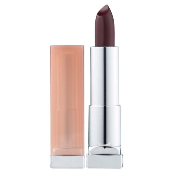 Maybelline Color Sensational Lipstick in shade 757 Naked Brown displayed in its lipstick bullet, featuring a creamy formula with rich color payoff and a smooth finish.