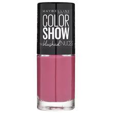Maybelline Color Show Blushed Nudes Nail Polish in shade 449 Crimson Flush with a smooth formula and a glossy, long-lasting finish.