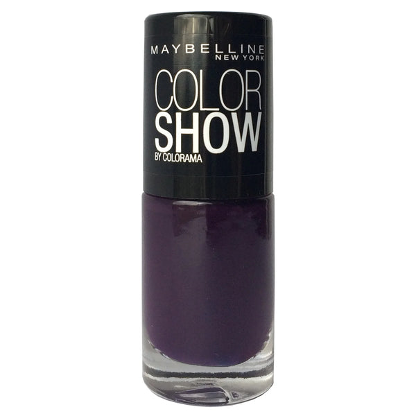 Maybelline Color Show Nail Polish in shade 104 Noite De Gal with a smooth formula and a glossy, long-lasting finish.