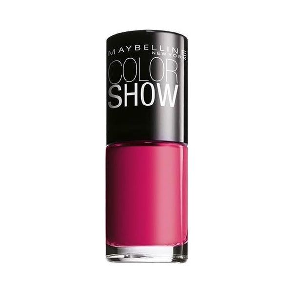 Maybelline Color Show Nail Polish in shade 6 Bubblicious with a smooth formula and a glossy, long-lasting finish.