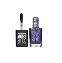 Maybelline Color Show Nail Polish shade 337 Black Magic delivering rich black color with a high-shine, chip-resistant finish.