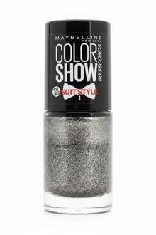 Maybelline Color Show Nail Polish shade 443 Suit And Sensibility delivering rich color with a high-shine, chip-resistant finish.