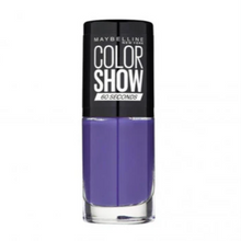 Maybelline Color Show Nail Polish in shade Violet Vogue with a smooth formula and a glossy, long-lasting finish.