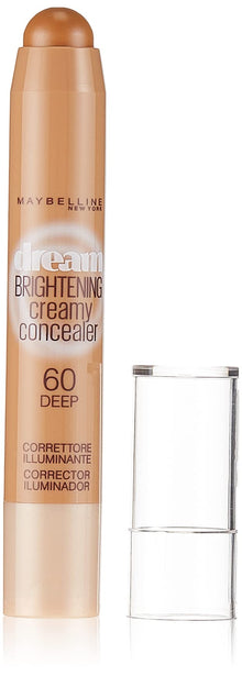 Maybelline Dream Brightening Creamy Concealer 60 Deep featuring a creamy, blendable formula to conceal dark circles and imperfections.