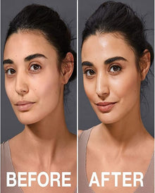 Maybelline Dream Satin Liquid Foundation in shade 62 Sandalwood Beige shown with the bottle open, highlighting the creamy liquid formula for smooth and even application.