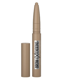 Maybelline Eyebrow Pomade Crayon in shade 00 Light Blonde displayed as a brow crayon, featuring a creamy pomade formula for shaping and filling eyebrows.