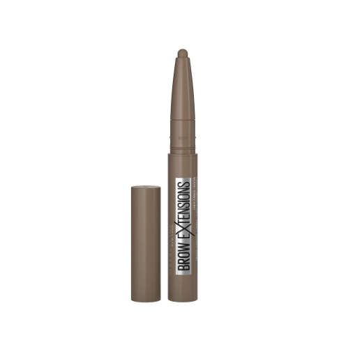 Maybelline Eyebrow Pomade Crayon in 02 Soft Brown featuring a creamy pomade crayon designed for shaping, filling, and defining brows with smooth application.