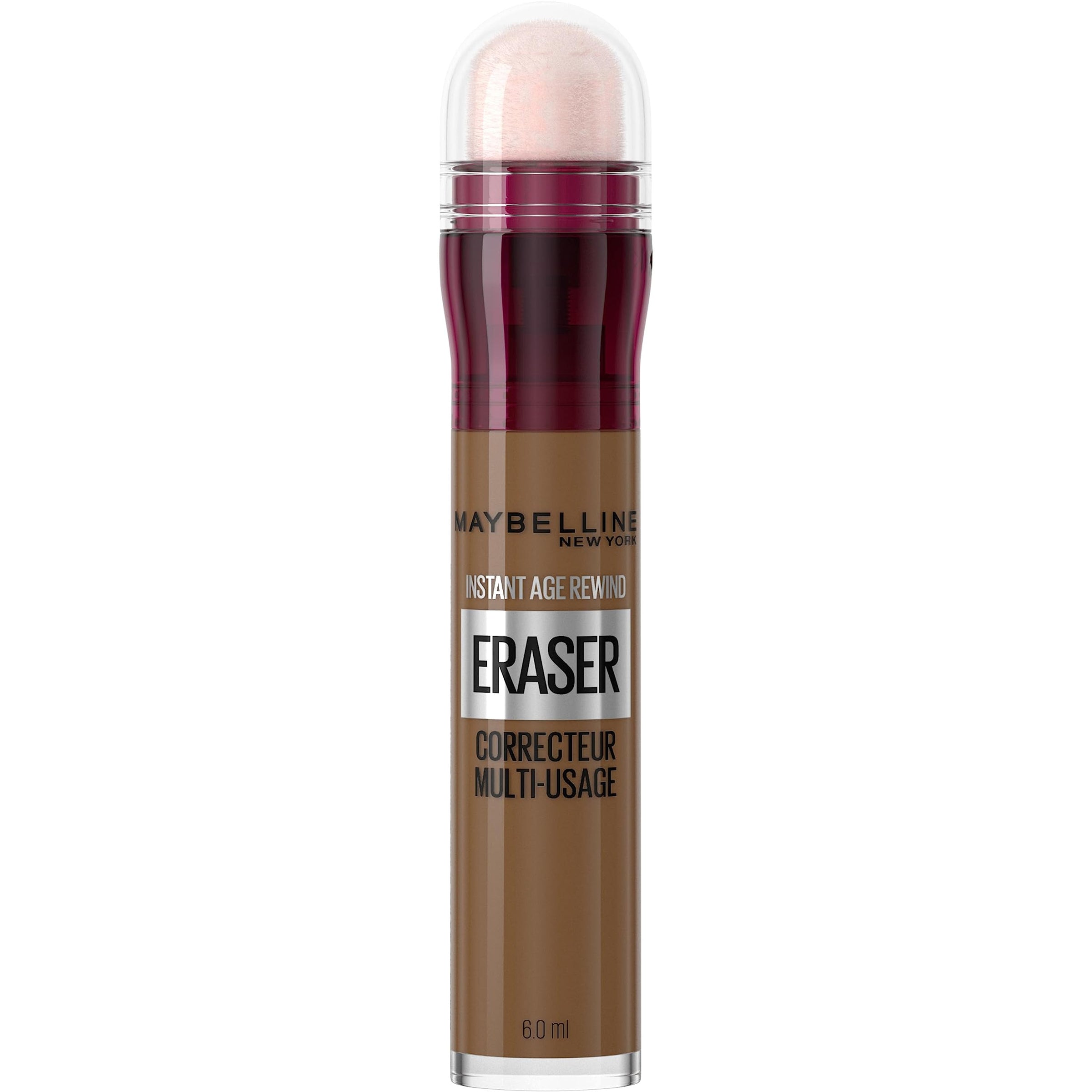 Maybelline Instant Anti-Age Eraser Concealer in shade 149 Deep Bronze with lightweight, buildable coverage and a natural finish.