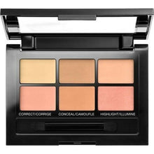 Maybelline Master Camo Correcting Concealer Palette Medium with blendable color correctors and concealers for an even-looking complexion.