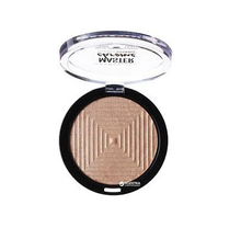 Maybelline Master Chrome Highlighting Powder 100 Molten Gold featuring a smooth, blendable formula for a radiant luminous finish.