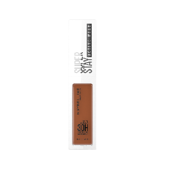 Maybelline Super Stay Active Wear Concealer in shade Deep Bronze with full, long-lasting coverage and a natural matte finish.
