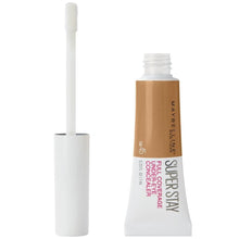 Maybelline Super Stay Full Coverage Under-Eye Concealer 45 Tan featuring a lightweight, crease-resistant formula to conceal dark circles