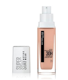 Maybelline Superstay 30HR Foundation Cameo 20 featuring a long-lasting, transfer-resistant formula.