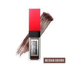 Maybelline Tattoo Brow 36H Styling Gel in 257 Medium Brown highlighting its smooth gel texture and buildable tinted formula for fuller-looking brows.