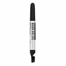 Maybelline Tattoo Brow Lift Stick in 05 Black Brown featuring a brow styling stick with a creamy formula for shaping, filling, and defining brows.