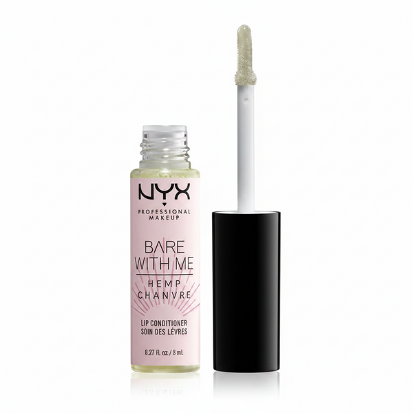 NYX Bare With Me Hemp Lip Conditioner with a nourishing hemp-infused formula that helps keep lips soft, smooth, and hydrated.