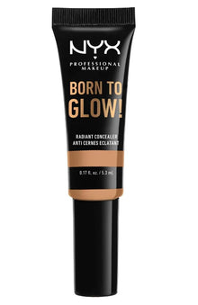 NYX Professional Makeup Born To Glow Concealer 10.3 Neutral Buff featuring a creamy, hydrating formula to conceal dark circles and blemishes.